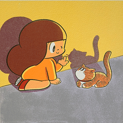 マムアンと猫